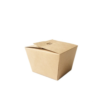 Großhandel Umweltfreundliche Nahrungsmittelpapierkasten-Takeaway-Box